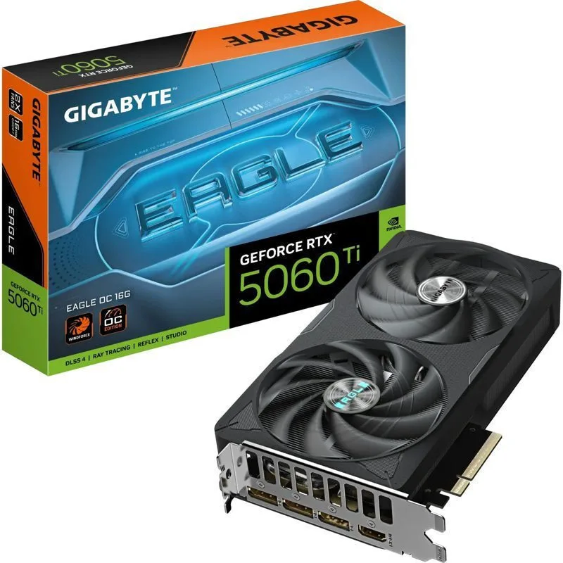 Gigabyte GeForce RTX 5060 Ti 16GB GDDR7 Eagle OC Κάρτα Γραφικών GV-N506TEAGLE OC-16GD - Image 1