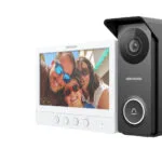 Hikvision Κουδούνι Πόρτας DS-KIS213 Ασημί