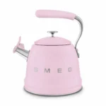 Smeg Τσαγιέρα Ανοξείδωτη Ροζ 2300ml WKF01PK