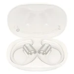 Hoco EA6 Open Ear Bluetooth Handsfree Ακουστικά με Θήκη Φόρτισης Λευκά