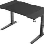 Γραφείο Gaming Holm Modular Ξύλινο Black 120x75x70εκ.