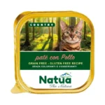 Natua Υγρή Τροφή για Γάτες σε Ταψάκι με Κοτόπουλο 100gr