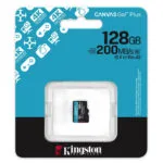 Kingston Canvas Go Plus microSDXC 128GB Class 10 U3 A2 UHS-I