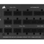 Corsair HXi Series (2025) HX1200i 1200W Μαύρο Τροφοδοτικό Υπολογιστή Full Modular 80 Plus Platinum