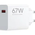 Xiaomi Φορτιστής Χωρίς Καλώδιο με Θύρα USB-A 67W Λευκός (HyperCharge)