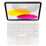 Apple Magic Keyboard Flip Cover Γερμανικά Λευκό (iPad 2022 10.9'') MQDP3D/A