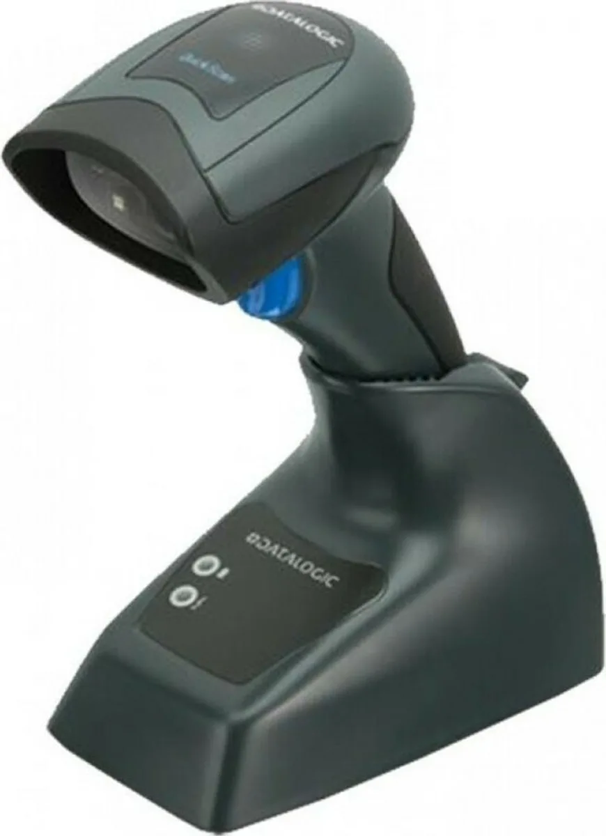 Datalogic QuickScan QM2131 Scanner Χειρός Ασύρματο με Δυνατότητα Ανάγνωσης 1D Barcodes QM2131-BK-433K1 - Image 1