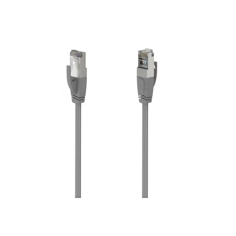 20250425150611_hama_flat_f_utp_cat_5e_kalodio_diktyou_ethernet_1_5m_gri_1tmch HAMA Flat F/UTP Cat.5e Καλώδιο Δικτύου Ethernet 1.5m Γκρι 1τμχ - Image 1