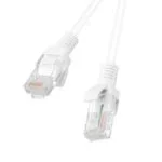 Lanberg U/UTP Cat.6 Καλώδιο Δικτύου Ethernet 2m Λευκό 10τμχ PCU6-20CC-0200-W