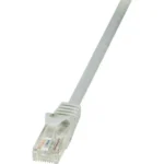 LogiLink U/UTP Cat.5e Καλώδιο Δικτύου Ethernet 1.5m Γκρι 1τμχ CP1042U