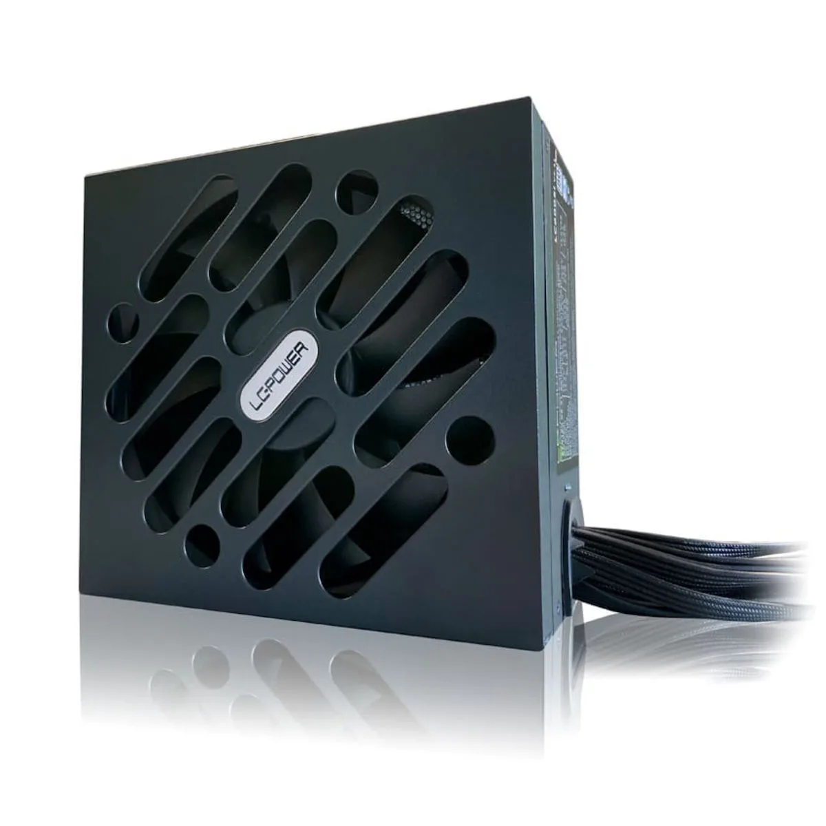 LC-Power LC600SI V2.31 rev. 2.31 600W Μαύρο Τροφοδοτικό Υπολογιστή Full Wired 80 Plus Standard - Image 1