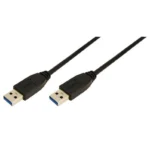 LogiLink USB 2.0 Cable USB-A male - USB-A male 1m (CU0038)