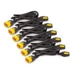 APC IEC C14 - IEC C13 Cable 1.8m Μαύρο AP8706S-WW