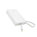 Baseus PicoGo Power Bank 10000mAh 45W με Θύρα USB-C Λευκό