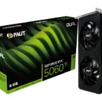 Palit GeForce RTX 5060 Ti 8GB GDDR7 Dual Κάρτα Γραφικών NE7506T019P1-GB2062D