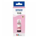 Epson 108 Γνήσιο Μελάνι Εκτυπωτή InkJet Ανοιχτό Ματζέντα (C13T09C64A)