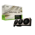 MSI GeForce RTX 5070 Ti 16GB GDDR7 Inspire 3X OC Κάρτα Γραφικών V531-245R