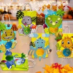 Χάντρες Dinosaur-themed Diy Bag Set 6τμχ B0D871YJ3N