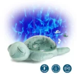 Cloud b Παιχνίδι Ύπνου Tranquil Turtle από Ύφασμα με Μουσική, Φως και Ήχους 9001-GR