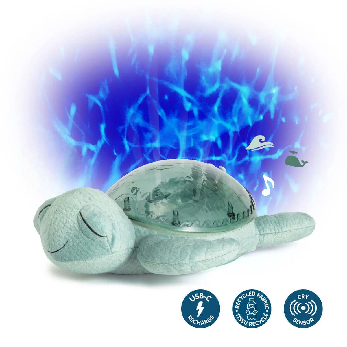 20250429131906_feaf9c2e Cloud b Παιχνίδι Ύπνου Tranquil Turtle από Ύφασμα με Μουσική, Φως και Ήχους 9001-GR - Image 1