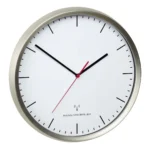 TFA Αθόρυβο Ρολόι Τοίχου Μεταλλικό Γκρι Ø77cm 60.3521.02