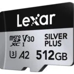 Lexar Professional microSDXC 512GB Class 10 U3 V30 A2 UHS-I με αντάπτορα