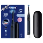 Oral-B iO Series 2 Ηλεκτρική Οδοντόβουρτσα με Αισθητήρα Πίεσης και Θήκη Ταξιδίου Μαύρη