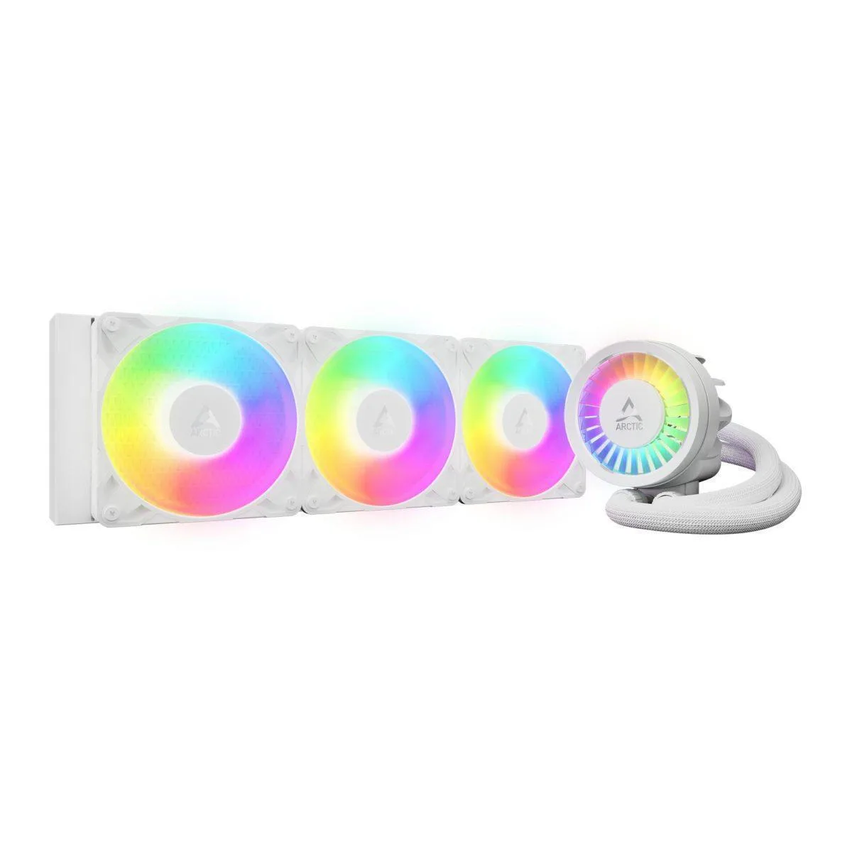 Arctic Liquid Freezer III Pro 360 A-RGB Υδρόψυξη Επεξεργαστή Τριπλού Ανεμιστήρα 120mm για Socket AM4/AM5/1700 Λευκή - Image 1