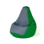 Πουφ Αχλάδι Αδιάβροχο Pear green-grey 90x90x130cm PUFGGFSAK0152