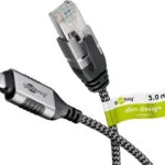 Goobay Μετατροπέας USB-C male σε Ethernet male Ασημί 1τμχ 74404