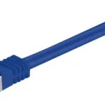 Goobay S/FTP Cat.7 Καλώδιο Δικτύου Ethernet 0.25m Μπλε 1τμχ 91565