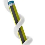 Goobay U/FTP (STP) Cat.6a Καλώδιο Δικτύου Ethernet 1m Λευκό 1τμχ 74332