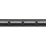 Intellinet Patch Panel 24port Cat 6 Black 721035