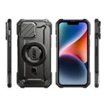 Supcase Ub Xt Mag Back Cover Σιλικόνης 1.8mm Μαύρο (Apple iPhone 16e)