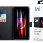 3MK Wallet Σιλικόνης / Πλαστικό Μαύρο (Redmi Note 14 Pro 5G / Poco X7)