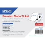 Epson Premium Matte C33S045390 Αυτοκόλλητες Ετικέτες σε Ρολό για Εκτυπωτή Ετικετών