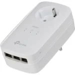 TP-LINK TL-PA8033P KIT v4 Powerline Διπλό για Ενσύρματη Σύνδεση με Passthrough Πρίζα και Θύρα Ethernet