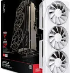 XFX Radeon RX 9070 XT 16GB GDDR6 Swift Gaming Triple Fan White Κάρτα Γραφικών RX-97TSWF3W9
