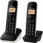 Panasonic KX-TGB612JTW Ασύρματο Τηλέφωνο Duo Μαύρο