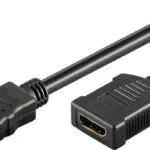 Goobay HDMI 2.1 Cable HDMI male - HDMI male 5m Χρυσό 76273