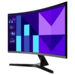 Samsung Essential Monitor S3 S39GD VA HDR Curved Monitor 32" FHD 1920x1080 με Χρόνο Απόκρισης 4ms GTG