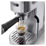 De'Longhi Dedica Duo Μηχανή Espresso 1450W Πίεσης 15bar Silver