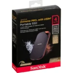 Sandisk Extreme Pro USB 4.0 Εξωτερικός SSD 4TB 2.5" Μαύρο