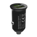Green Cell Φορτιστής Αυτοκινήτου 36W 6A Γρήγορης Φόρτισης με μία Θύρα: 1xUSB Μαύρος CADM-GC-36AA