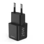HAMA Φορτιστής Χωρίς Καλώδιο με Θύρα USB-C 25W Power Delivery / Quick Charge 3.0 Μαύρος (00201985)