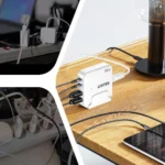 Unitek Βάση Φόρτισης GaN με 2 Θύρες USB-A και 2 Θύρες USB-C 70W Power Delivery σε Λευκό χρώμα (P1228AWH01-EU)