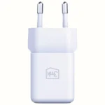 3MK Φορτιστής Χωρίς Καλώδιο GaN με Θύρα USB-A και Θύρα USB-C 20W Power Delivery / Quick Charge 4+ Λευκός (Hyper)