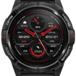 Mibro GS Active Smartwatch με Παλμογράφο (Μαύρο)