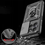 Tech-Protect Camshield Pro Back Cover Πλαστικό / Σιλικόνης Μαύρο (Motorola Moto G15, Tech-Protect) F5906302361250