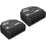 Shelly Smart Switch 2 Καναλιών Wi-Fi, Bluetooth & RF 16A 2τμχ Shelly_2PM_Gen3_2er